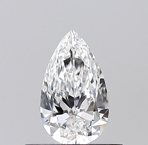 0.4 carat E-IF Natūralus Pear Deimantas (1)