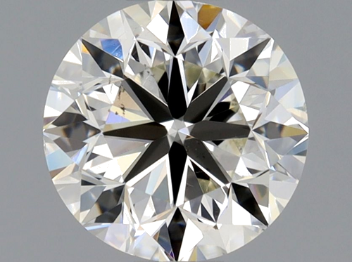 0.9 carat J-SI1 Very Good cut Natūralus Round Deimantas (1)