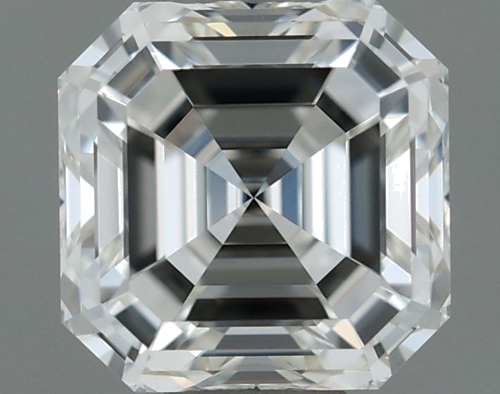 0.5 carat I-VVS1 Natūralus Asscher Deimantas (1)