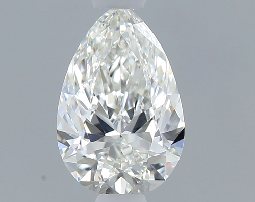 0.43 carat G-VVS2 Natūralus Pear Deimantas (1)