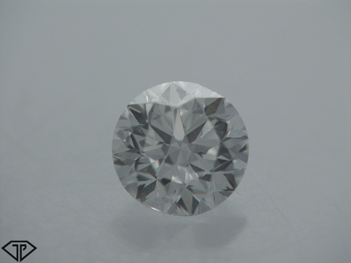 0.5 carat E-VVS2 GD cut Natūralus Round Deimantas (1)