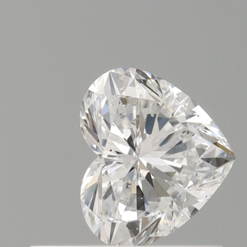 0.5 carat D-SI1 Natūralus Heart Deimantas (1)