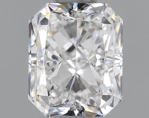 1.0 carat D-VVS2 Natūralus Radiant Deimantas (1)
