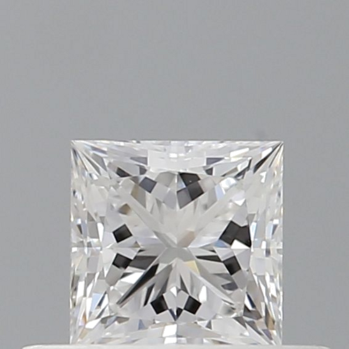 0.4 carat E-VVS1 Natūralus Princess Deimantas (1)