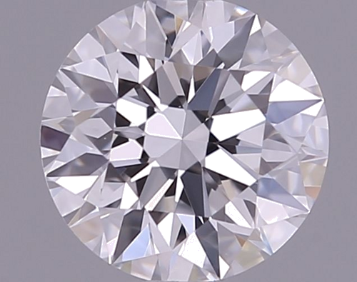 0.38 carat D-VVS1 Excellent cut Natūralus Round Deimantas (1)