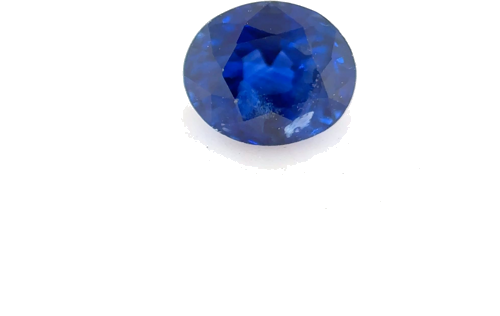 0.68 carat BLUE Oval Safyras (1)