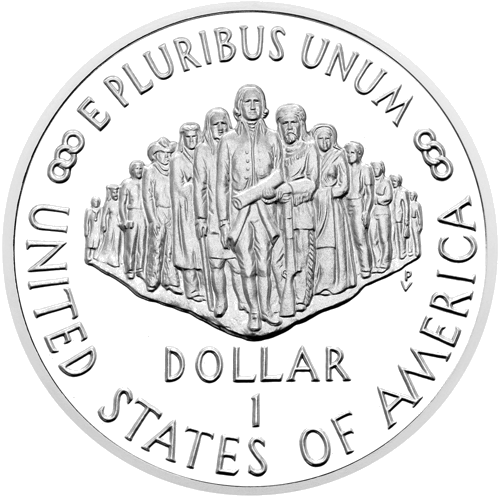 1987 Constitution USA 1 Dollar Silver Coin (1)