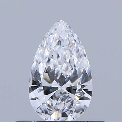 0.3 carat D-VS2 Natūralus Pear Deimantas (1)