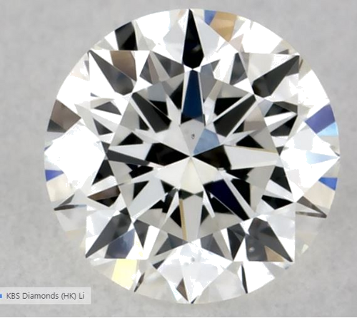0.31 carat G-VS2 Excellent cut Natūralus Round Deimantas (1)