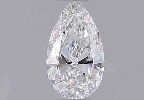 0.28 carat E-VVS1 Natūralus Pear Deimantas (1)