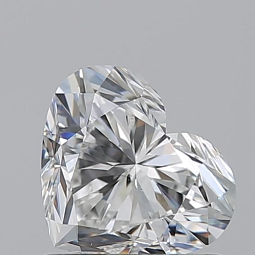 1.02 carat G-VS2 Natūralus Heart Deimantas (1)