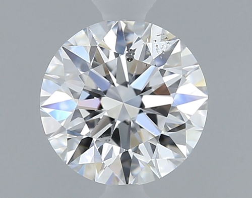 0.58 carat D-SI2 Excellent cut Natūralus Round Deimantas (1)