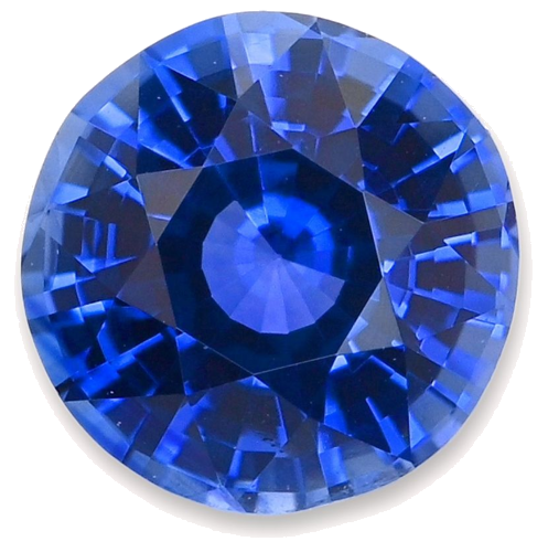 0.64 carat BLUE Round Safyras (1)