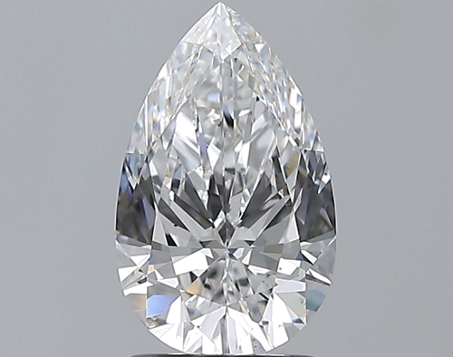 1.5 carat D-VS2 Natūralus Pear Deimantas (1)