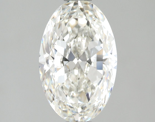1.51 carat I-VVS2 Natūralus Oval Deimantas (1)