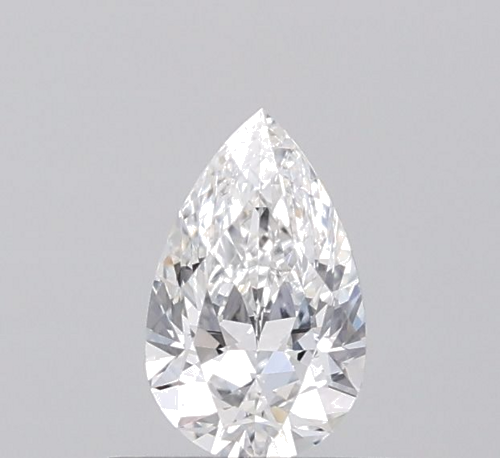 0.5 carat E-VS1 Natūralus Pear Deimantas (1)