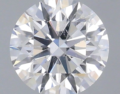 0.37 carat E-SI2 Excellent cut Natūralus Round Deimantas (1)