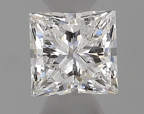 0.35 carat E-SI1 Natūralus Princess Deimantas (1)