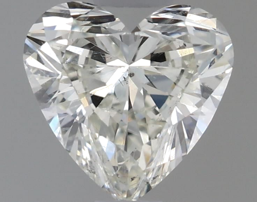 0.58 carat K-SI2 Natūralus Heart Deimantas (1)