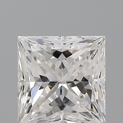 0.5 carat E-VS1 Natūralus Princess Deimantas (1)