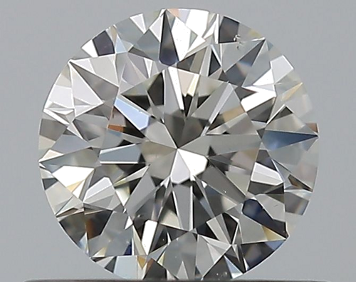 0.56 carat I-VS2 Excellent cut Natūralus Round Deimantas (1)