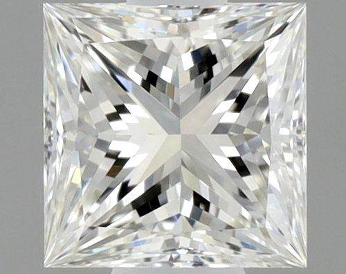 0.32 carat I-VVS2 Natūralus Princess Deimantas (1)