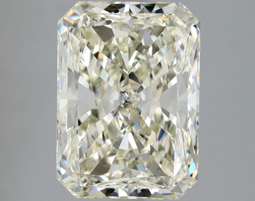 3.21 carat K-SI2 Natūralus Radiant Deimantas (1)