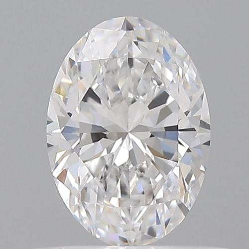 0.5 carat D-VVS1 Natūralus Oval Deimantas (1)