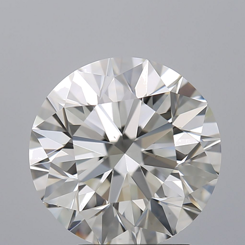 3.01 carat H-VS2 Excellent cut Natūralus Round Deimantas (1)