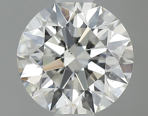 0.51 carat I-SI1 Excellent cut Natūralus Round Deimantas (1)