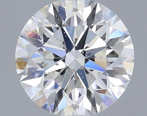 0.43 carat E-SI2 Excellent cut Natūralus Round Deimantas (1)