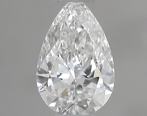 0.3 carat F-VS1 Natūralus Pear Deimantas (1)