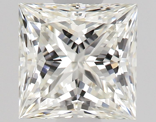 0.58 carat J-VVS1 Natūralus Princess Deimantas (1)