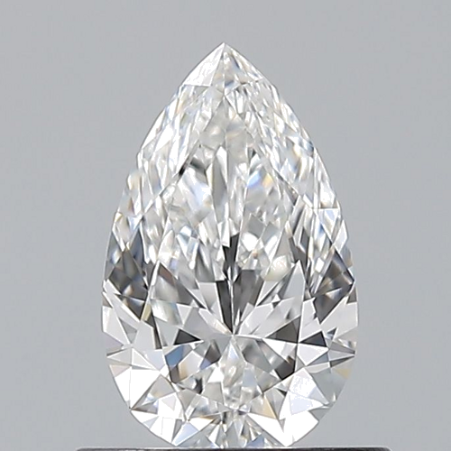 0.61 carat E-VS2 Natūralus Pear Deimantas (1)
