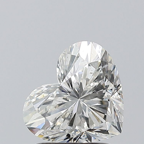 1.5 carat I-SI2 Natūralus Heart Deimantas (1)