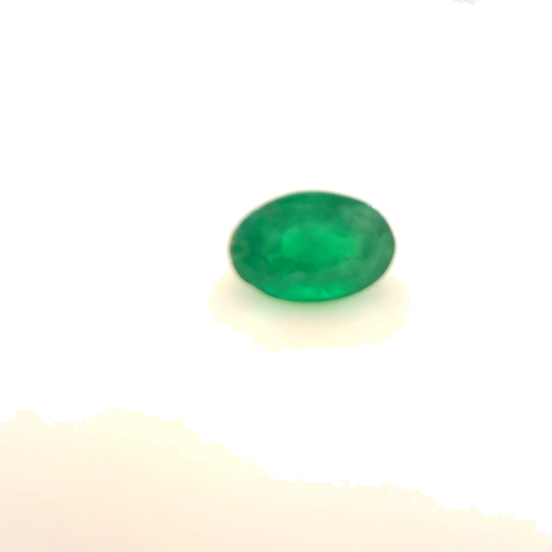 0.51 carat GREEN Oval Smaragdas (1)