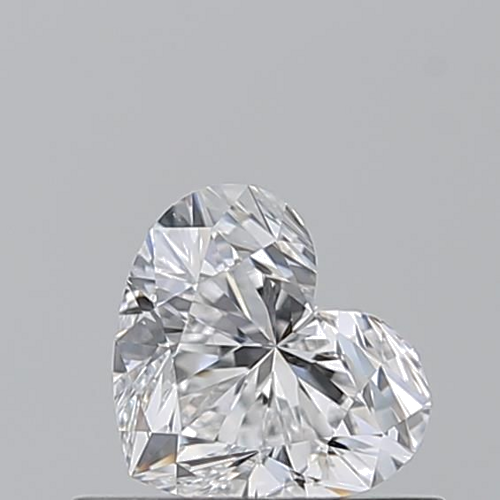 0.5 carat D-VS2 Natūralus Heart Deimantas (1)