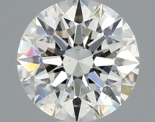 0.5 carat I-SI1 Excellent cut Natūralus Round Deimantas (1)