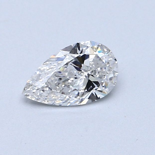 0.42 carat E-SI2 Natūralus Pear Deimantas (1)