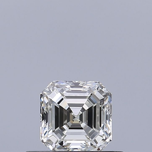 0.41 carat H-VVS2 Natūralus Asscher Deimantas (1)
