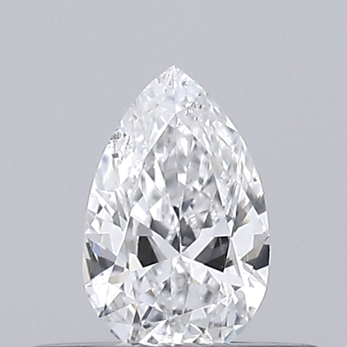 0.23 carat E-SI1 Natūralus Pear Deimantas (1)