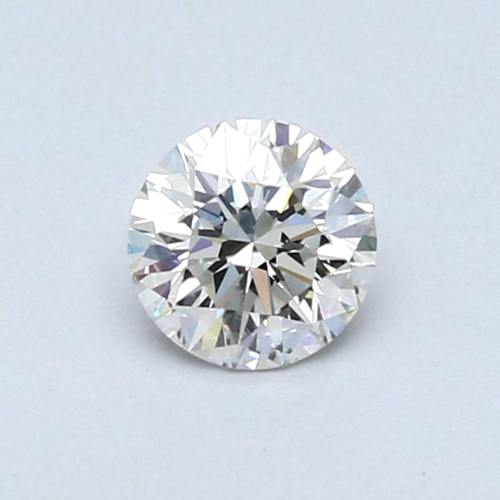 0.44 carat I-SI1 Very Good cut Natūralus Round Deimantas (1)
