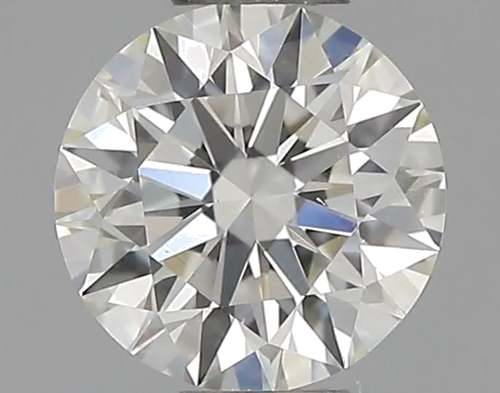 0.33 carat I-VS1 Excellent cut Natūralus Round Deimantas (1)