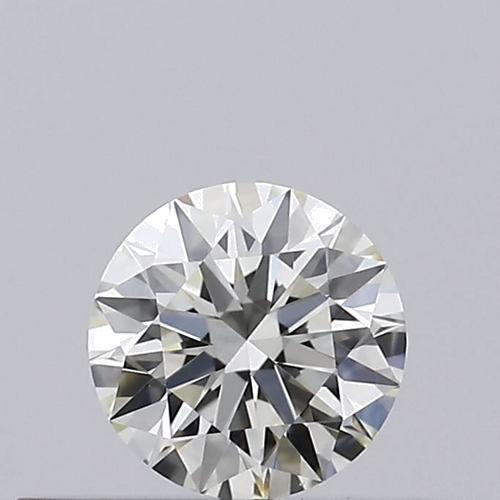 0.27 carat K-IF Excellent cut Natūralus Round Deimantas (1)