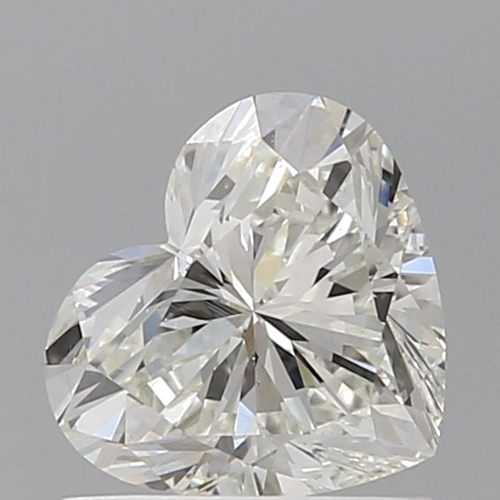 1.01 carat H-VS2 Natūralus Heart Deimantas (1)