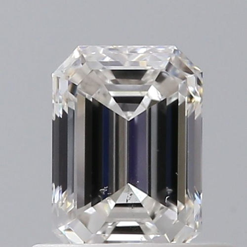 0.6 carat F-SI1 Natūralus Emerald Deimantas (1)