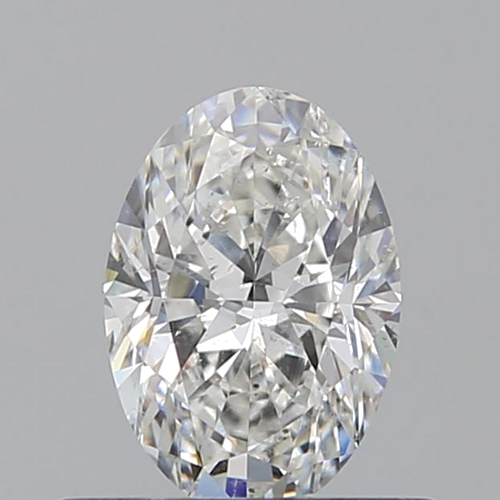 0.53 carat G-SI1 Natūralus Oval Deimantas (1)
