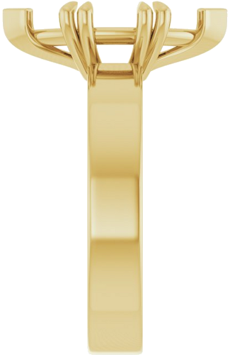 Sužadėtuvių Žiedas „Double Claw-Prong Solitaire“ 14k yellow gold Marquise 14mm x 7mm (4)