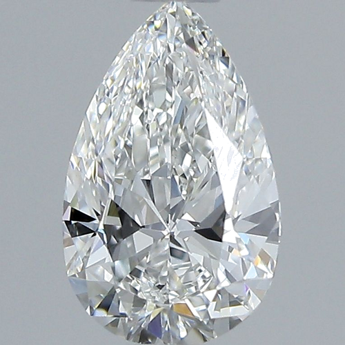 0.7 carat G-VS1 Natūralus Pear Deimantas (1)