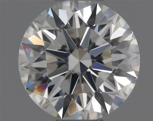 0.38 carat G-VVS2 Excellent cut Natūralus Round Deimantas (1)